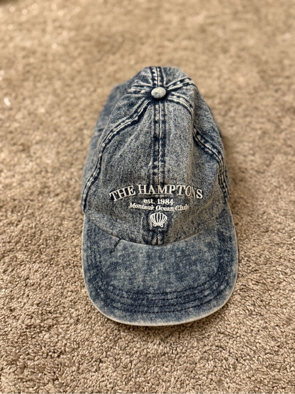 H&M Denim Blue Baseball Cap